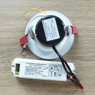 Lámpara de tubo de luz de emergencia, se puede desmontar, batería de litio de emergencia 18650, iluminación de apagado, AC85-265V de seguridad para el hogar