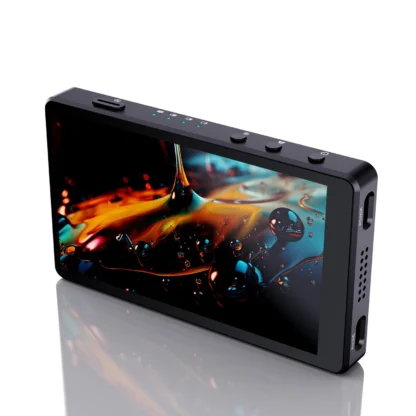Monitor de disparo inalámbrico con pantalla LCD para cámara trasera de teléfono inteligente Monitor de Selfie inalámbrico Displayer para transmisión en vivo de Vlog