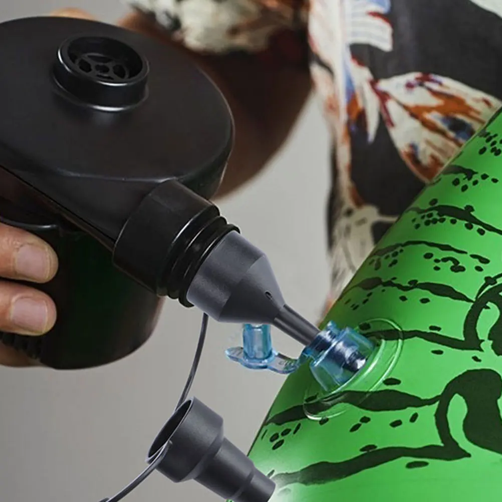 Boquillas de bomba de aire de 3 tamaños, puntas de plástico para inflables, compatibles con camas de aire, piscinas, sofás, diseño reutilizable, fácil uso en el hogar