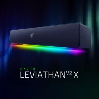 Razer Leviathan V2 X Barra de sonido para juegos Diseño compacto - Chroma RGB - Bluetooth 5.0 - para PC, escritorio/portátil, teléfonos inteligentes, tabletas