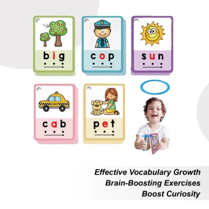 Tarjetas Flash para jardín de infantes, 70 piezas, tarjetas Flash con letras, rompecabezas de aprendizaje para educación temprana, juegos fonéticos para niñas y niños de 3 años