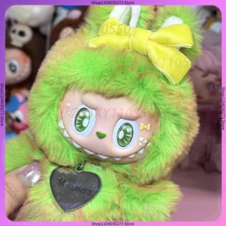 Labubu17cm Kiwis Zimomo esmalte muñeca ornamento nueva muñeca de cara de vinilo juguete para regalo coleccionable para coleccionistas y niños