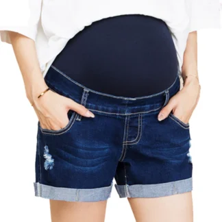 Ropa de maternidad Pantalones cortos de mezclilla Ropa de verano Ropa de embarazo Ropa de maternidad Madre Niños