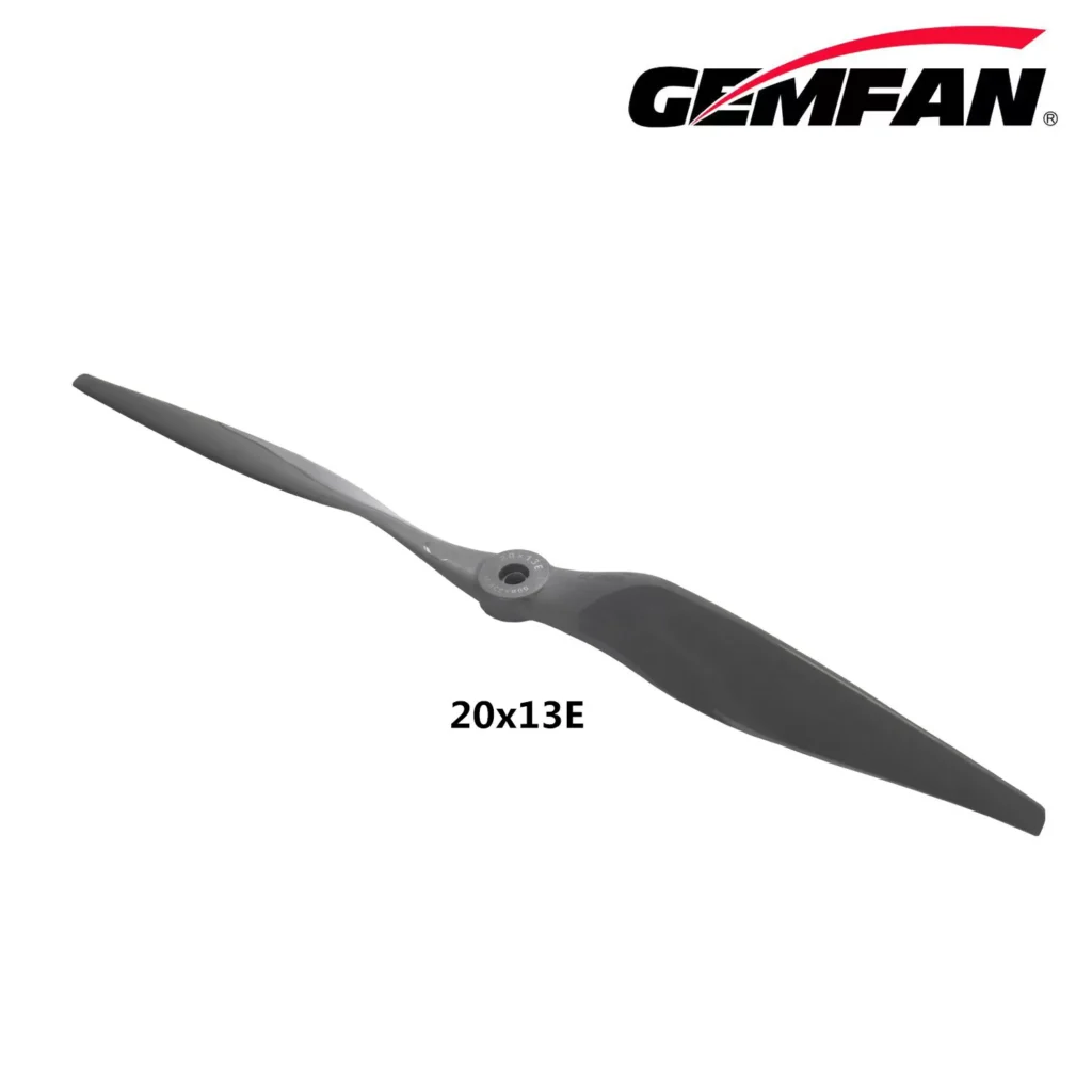 Serie GEMFAN VORTEX, 1 Uds. Hélice eléctrica de fibra de vidrio de nailon CCW de 20 pulgadas para modelo de ala fija RC, se adapta al APC