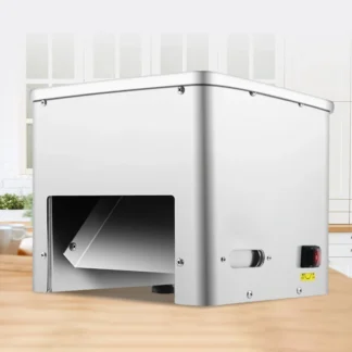 Cortador de carne comercial de 550W, cortador automático de acero inoxidable de 160 KG/H, cortador de 2,5-10MM de espesor para uso en cocina y restaurante