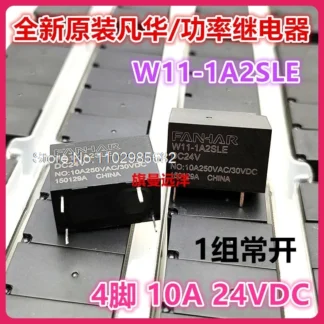 (10 unids/lote) W11-1A2SLE DC24V 10A 4 24V 24VDC nuevo producto