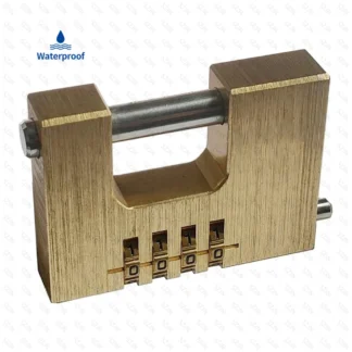 Candado con contraseña a prueba De agua, candado De seguridad pesado con forma De, utilizado en garages, taquillas, puertas y cerraduras de protección de almacén
