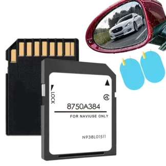 Tarjeta SD de navegación para vehículo Mitsubishi Outlander Shogun ASX 2021, sistema MMCS 8750A384, mapa de actualización de Nav, GPS UE, Reino Unido