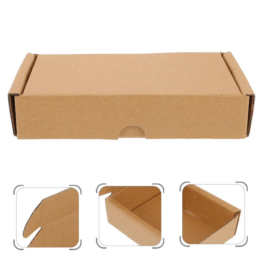 Cajas de embalaje de 15 Uds., almacenamiento plegable móvil corrugado, anticaída, resistencia a la compresión, amigable, reciclable, práctico