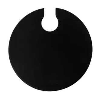 Tapas de silicona para piezas, se adapta a ollas de hasta 10,5 pulgadas, Sous Vide compatibles con cocinas de precisión, color negro, 1 unidad