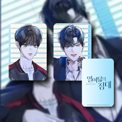 Tarjeta pequeña de Anime de la cama de dieciocho, tarjetas fotográficas de 3 pulgadas, tarjeta LOMO, colección de Fans, adornos de colección de regalos para parejas y amigos