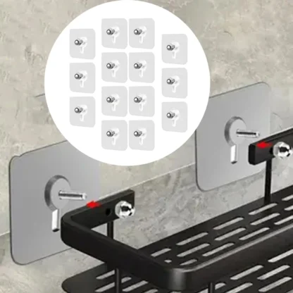 14 ganchos adhesivos para colgar en la pared sin clavos para la oficina interior y exterior
