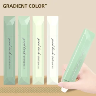 4/5 Uds. Dispensador de rodillo de cinta adhesiva de doble cara de Color degradado tipo rotulador para notas, diario, trabajo hecho a mano DIY F3032