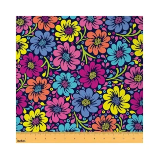 Tela de tapicería floral para sillas, sofá, tela tradicional con estampado de flores para exteriores junto al patio, decoración brillante de estilo Bobo