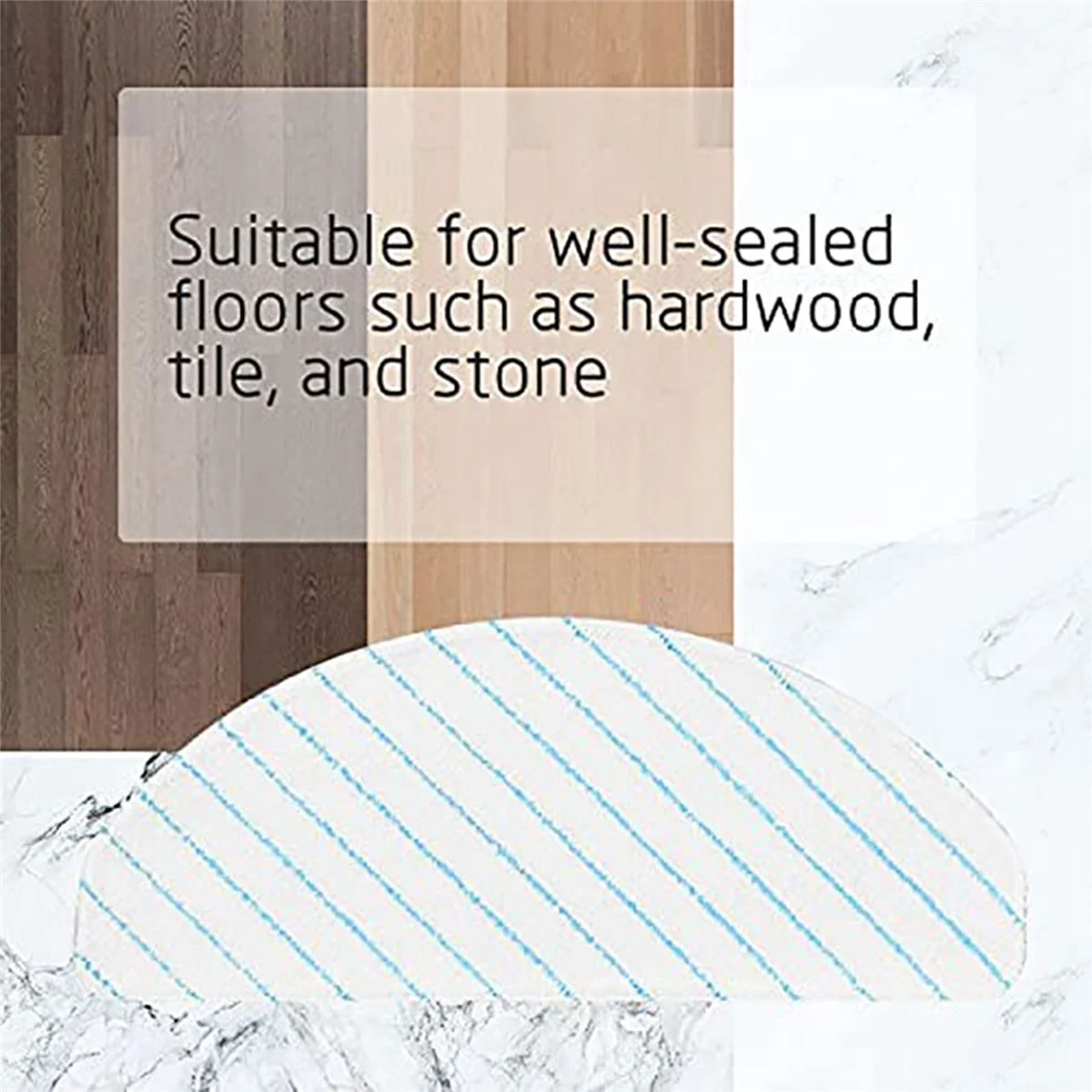 Nuevo 50 Uds. Almohadillas desechables de trapo fuerte para Ecovacs Deebot OZMO T8 AIVI T8 Max T9 AIVI AIVI + piezas de aspiradora