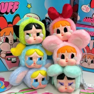 LLavero de muñeca de vinilo de la serie Crybaby Flying Girl, colgante para bolso, decoración de habitación, sorpresa misteriosa, juguete para niños, regalos de cumpleaños