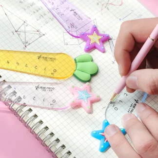 60 uds regla de zanahoria reglas transparentes 12cm lindo escritorio Kawaii accesorios regla para la escuela niños cosas lindas papelería al por mayor