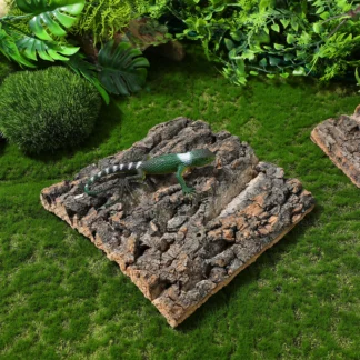 4 Uds. Decoraciones para pecera, fondo de terrario para reptiles, corteza de corcho Natural, accesorios para acuario, lagarto, dragón, serpiente, decoración para mascotas