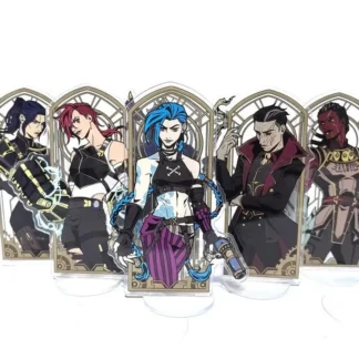 League Of Legends 'Arcana: Act 2' Jinx 15cm Standee - Estatua de escritorio coleccionable oficial Decoración de serie animada explosiva