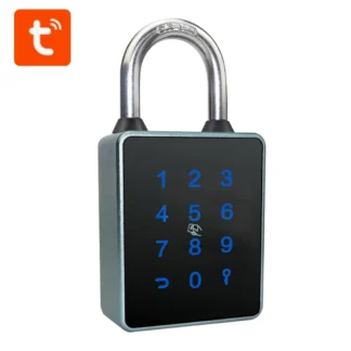 Candado de huella digital con aplicación TUYA/TTLOCK, candado inteligente sin llave, aleación de aluminio IP65 resistente al agua para mochila de gabinete