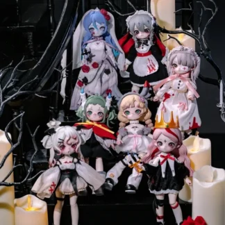 Nyssa Bizarre Nightmare Series Kawaii Anime figura de acción 1/12 BJD juguete caja ciega muñeca sorpresa para niñas regalo personalizado