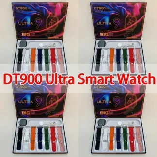 7 correas de Reloj 2024 nuevo Watch10 DT900 Smartwatch Pantalla Circular Amoled monitoreo ECG Reloj inteligente Reloj de pulsera 