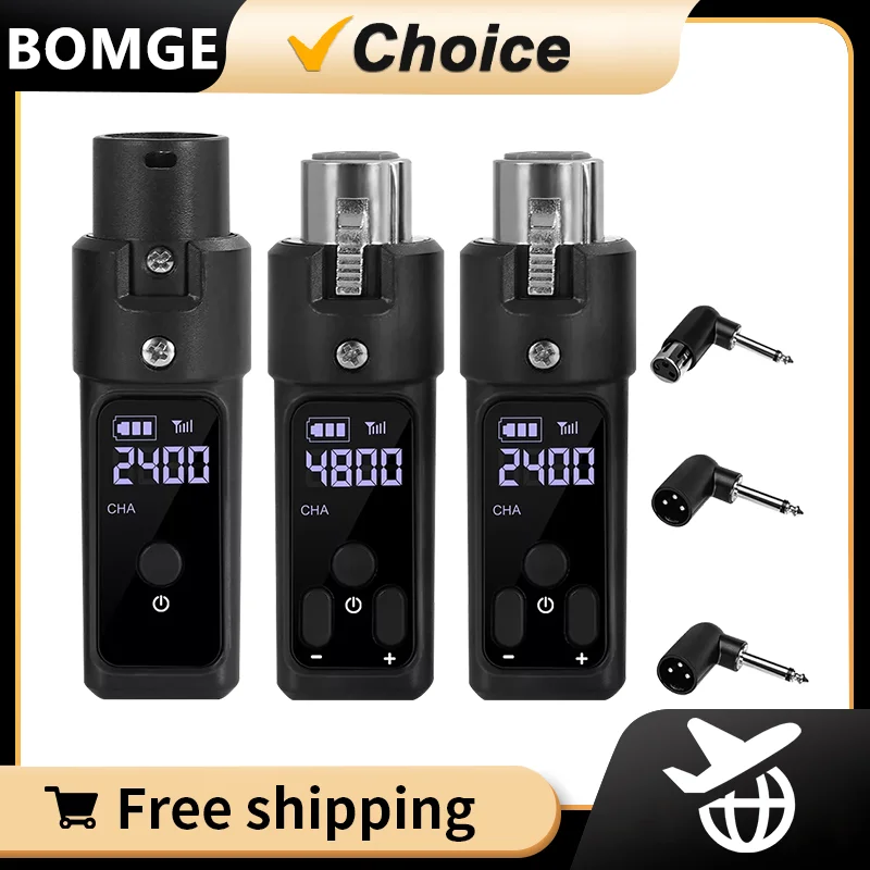 Sistema adaptador UHF XLR, transmisor de micrófono inalámbrico, sistema receptor para micrófono dinámico, mezclador de Audio de guitarra