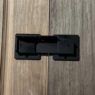 【Pastel caliente】 cerradura de pestillo de puerta cerradura de pestillo de puerta abatible ajustable con 3 orificios de candado para puerta de Granero cobertizo valla puerta al aire libre