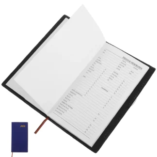 Diario planificador semanal Calendario académico Diario para hacer cita mensual en blanco y cuaderno de bolsillo