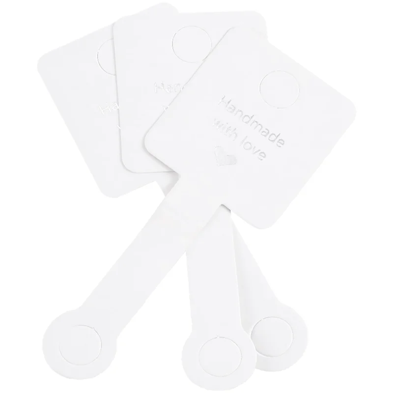 AC56-500 pieza hecha a mano con amor Mini etiquetas de papel de regalo etiquetas de regalo bondad de papel para papel de regalo, boda