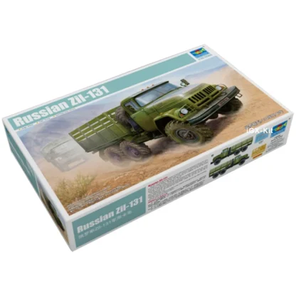 Trumpeter 01031 1/35 ruso ZIL131 ZIL-131 camión militar vehículo niños juguete para regalo montaje de plástico modelo de construcción Kit