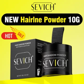 10g SEVICH línea de cabello en polvo cubierta de raíz negro impermeable sombra de cabello en polvo Natural Cove pérdida de cabello sombra de línea de cabello ocultar