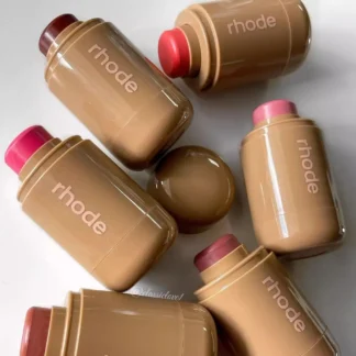 RHODE maquillaje mejilla rubor crema colorete palo brillo de labios funda de teléfono para iPhone nuevo tostada SALTY TAN frambuesa Espresso lápiz labial INS