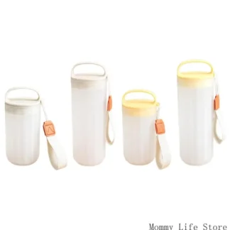 350 550 caja almacenamiento alimentos para bebés Diseño hermético para bocadillos polvo leche viaja