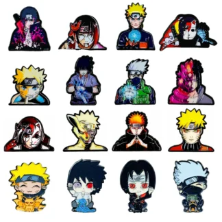 Pin esmaltado para mujer, alfileres de solapa, broches para mochila, broches para insignias de ropa, bonito adorno de Anime, accesorios de joyería, regalos