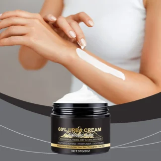 Crema de urea salicílico, 60 por ciento para los pies, loción de urea de máxima resistencia para pies y manos para pieles rugosas, secas, gruesas y agrietadas