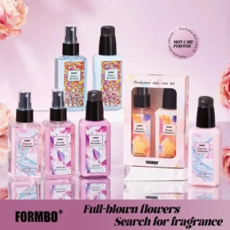 Juego de Perfume Floral francés de 75ml, Kit de cuidado de la piel con fragancia ligera y fresca de larga duración, Popular para mujer