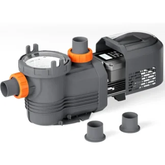 Bomba de piscina de velocidad Variable de 1,8 HP, bomba de piscina sobre el suelo, alto flujo enterrado, 9114 GPH, 220-240V, 60Hz, bomba autocebante para piscina