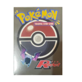 PKM Classic Team Rocket Proxy Foil 83 tarjetas Energy Trainer Dark Charmander juegos de mesa juego completo