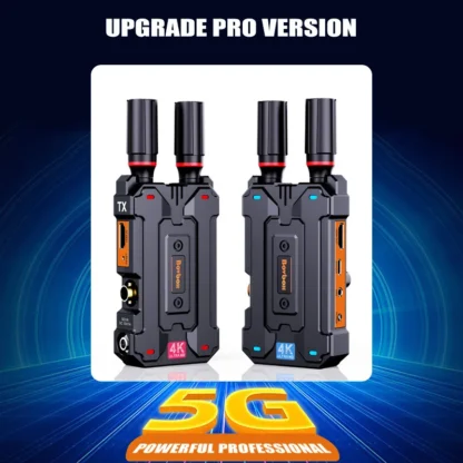 BOVBOX 5G Pro 4K extensor HDMI inalámbrico SDI transmisor de vídeo receptor 300m soporte batería DSLR cámara portátil PC a Monitor de TV