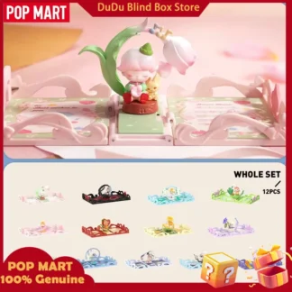 Regalo Pop Mart genuino para ti, serie de tarjetas de felicitación, caja ciega, decoración Interior, Ideas de regalo para juguete del Día de San Valentín para niños