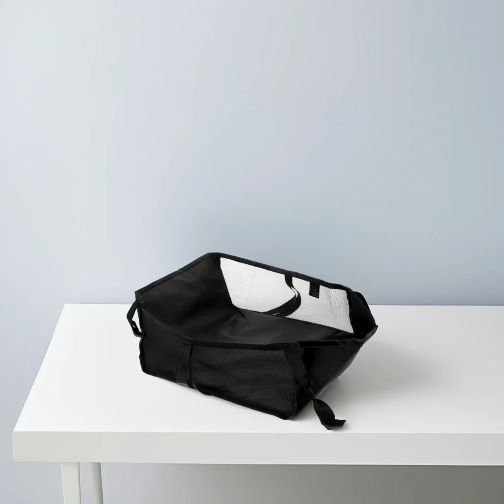 Bolsas de almacenamiento, marco inferior colgante para cochecito, portador de cochecito portátil, compras de comestibles, cochecito de bebé, organizador duradero de malla