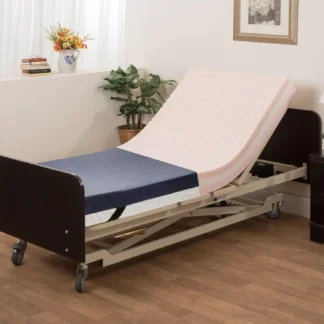 Estera para cama de hospital de espuma de redistribución de presión - Espuma viscosa elástica de 3 capas - Extra larga, 84"" X 36"" X 6"" -