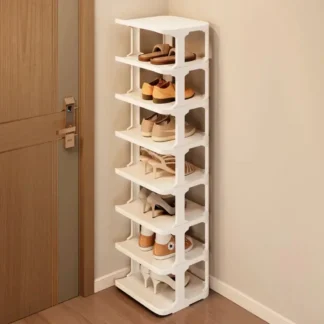 Zapatero Simple multicapa de pie, estante de almacenamiento para zapatos, organizador de zapatos económico para el hogar, estantes de almacenamiento extraíbles para dormitorio