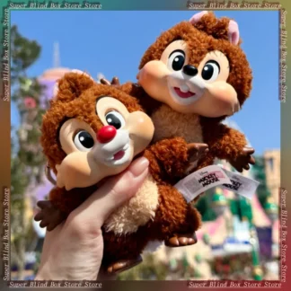 POPMART Original Mickey familia juntos en caruteness llavero serie vinilo cara muñeca caja ciega juguetes coleccionables decoraciones regalo