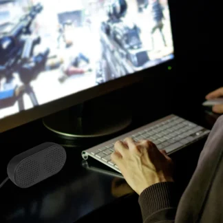 Altavoces portátiles USB para ordenador, Mini barra de sonido estéreo, altavoz de Audio para ordenador portátil, regalo de tamaño pequeño para PC