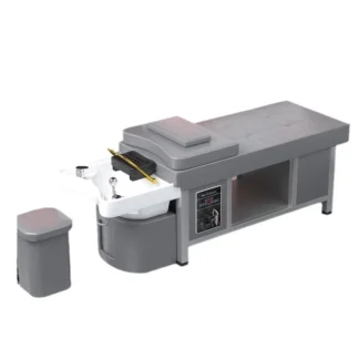 Equipo de peluquería, cabezal de peluquería, Spa, cama, sillas de lavado, lavabo, champú, cama, cubierta de vapor con cerámica lista para enviar