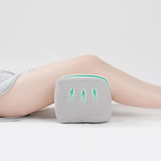 Almohada de elevación de rodilla en forma de colina, cojín de cuña de espuma viscoelástica para pierna, almohada de elevación de tobillo para descanso de piernas o elevación de pies