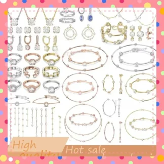 Nuevo conjunto de joyería Constella de plata 925 de alta calidad, las estrellas parpadeantes en el cielo son elegantes, encantadoras, misteriosas y atractivas