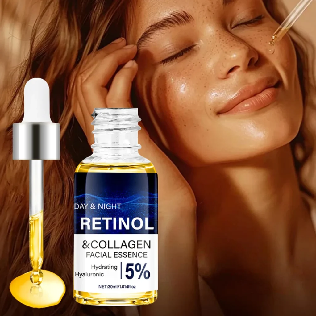 Combo de suero en crema Retinol, cerraduras reafirmantes antienvejecimiento en la humedad, repara la piel, suaviza las arrugas, aumenta la elasticidad, cuidado de la piel